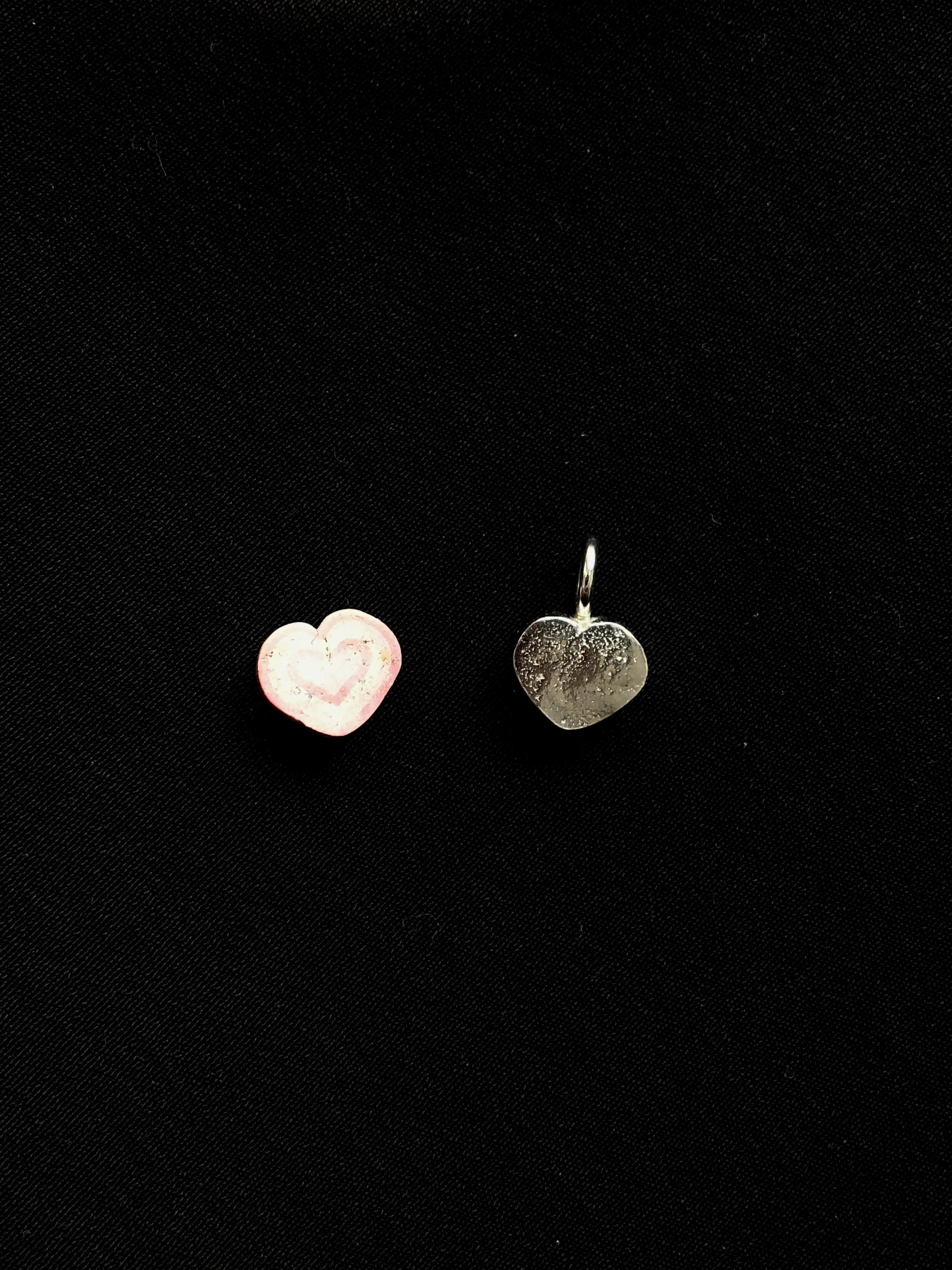 Chunky heart pendant