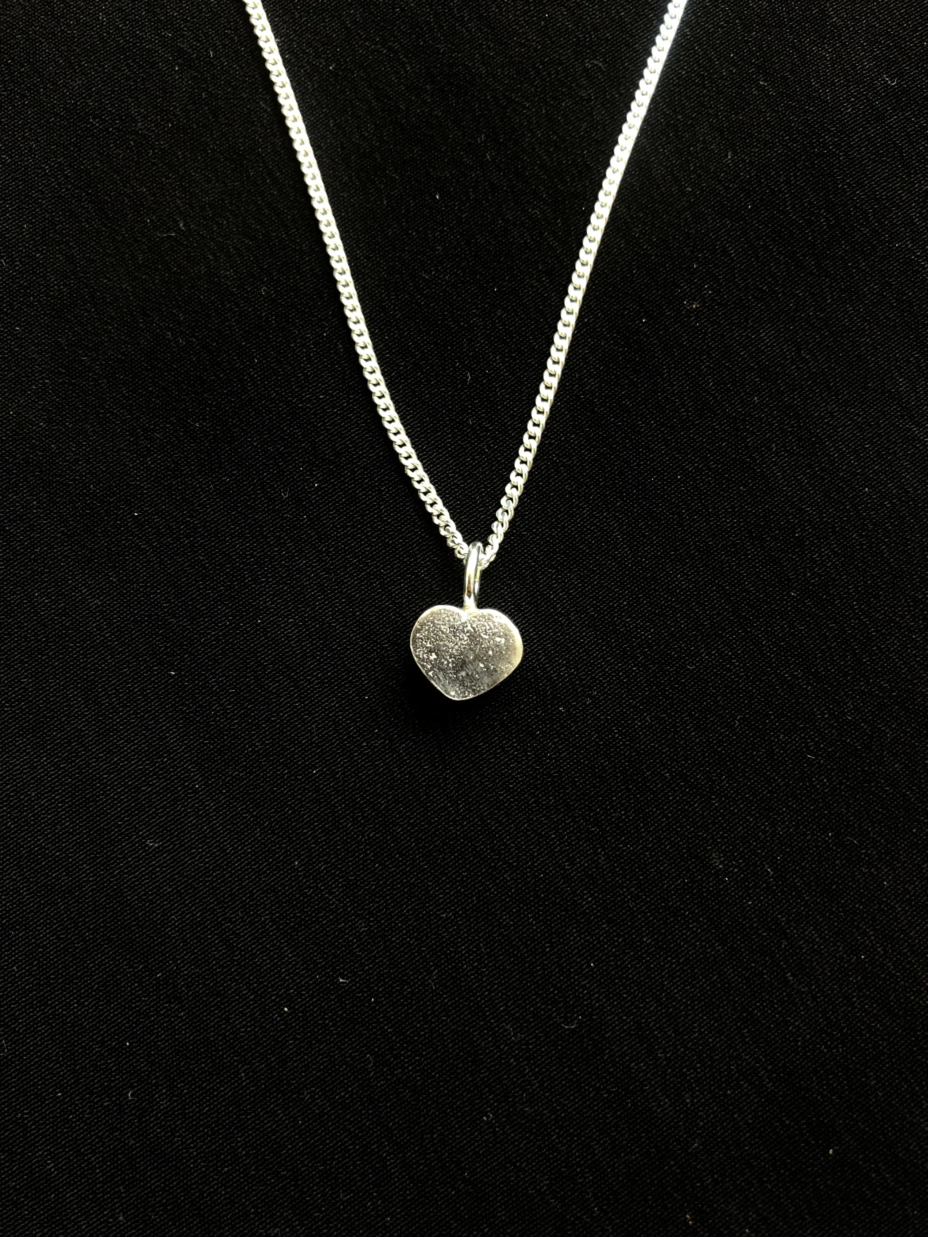 Chunky heart on chain