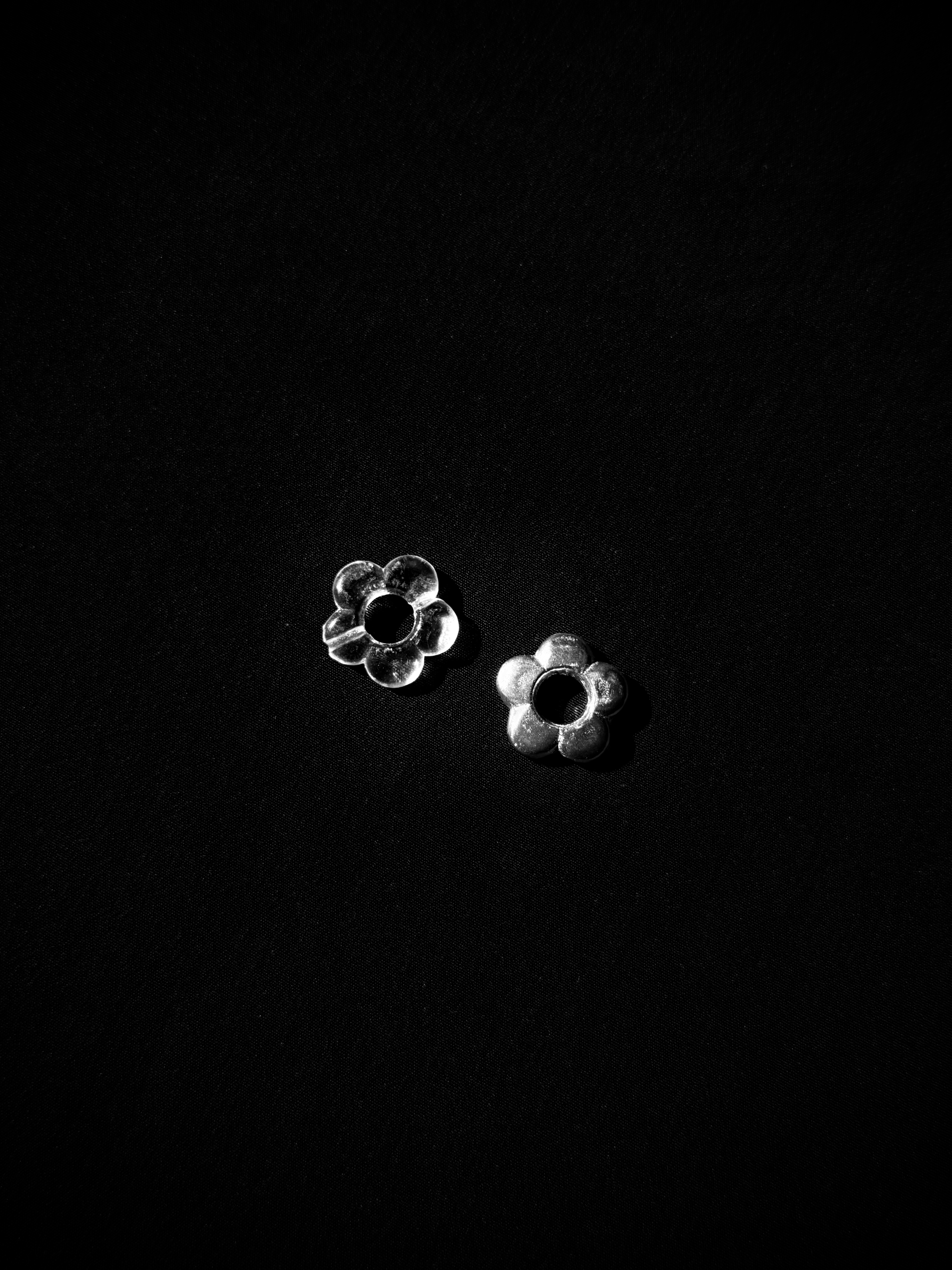 Flower Charm in sterling silver