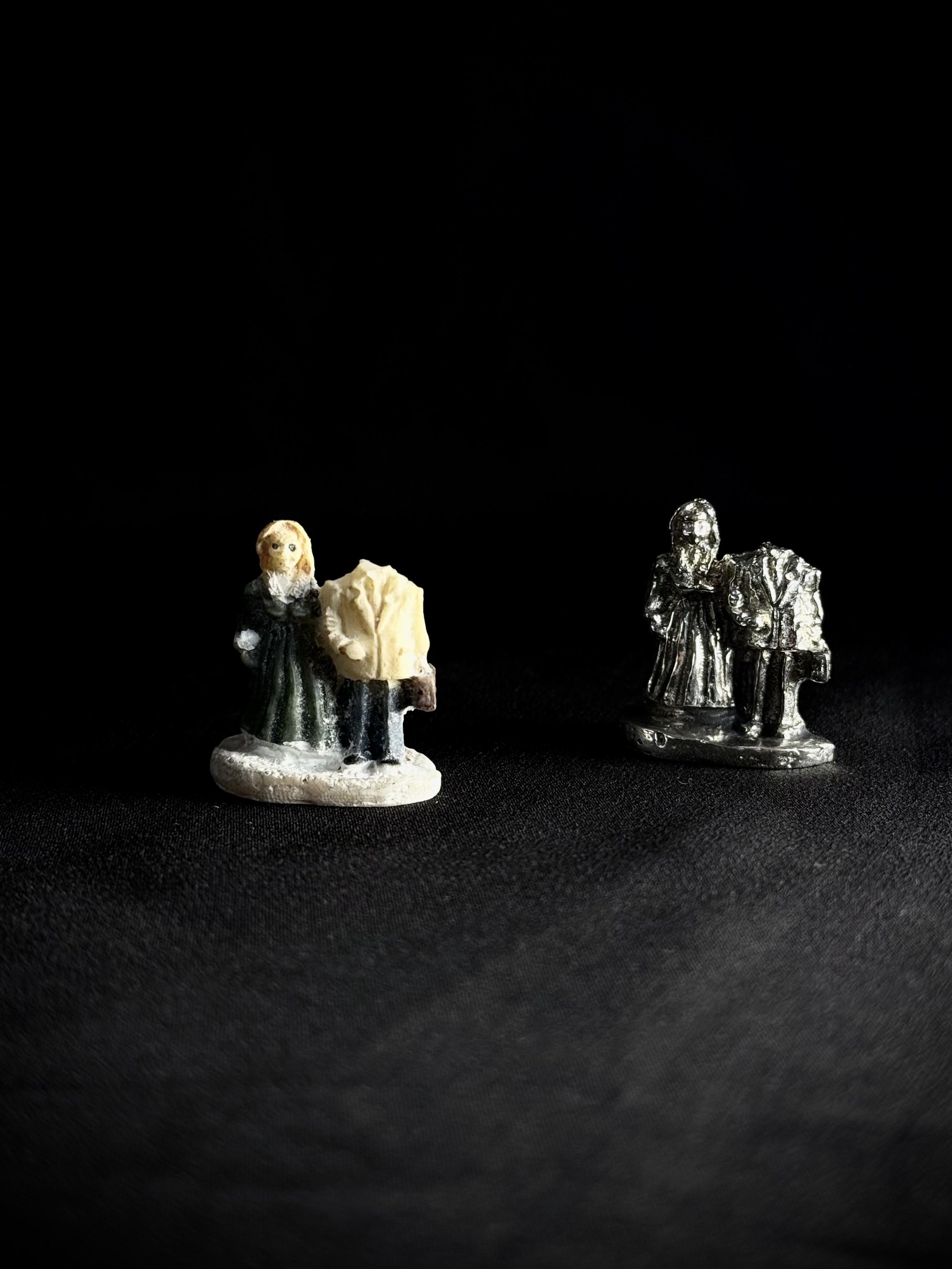 Couple After an Argument beside the original found figure